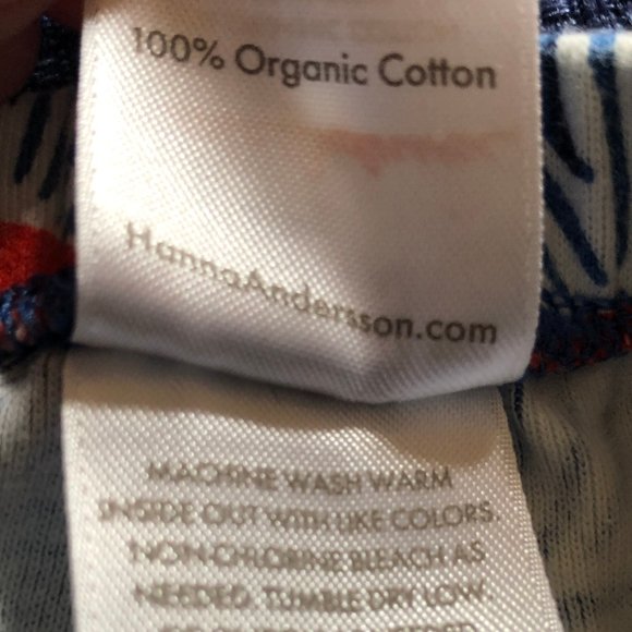 HANNA ANDERSSON Baby bubble pants bloomers - Floral blue, red, white - Size 6-12 - Picture 4 of 4